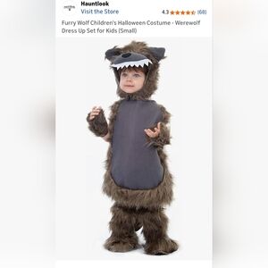 Hauntlook Furry Wolf Costume 3-4